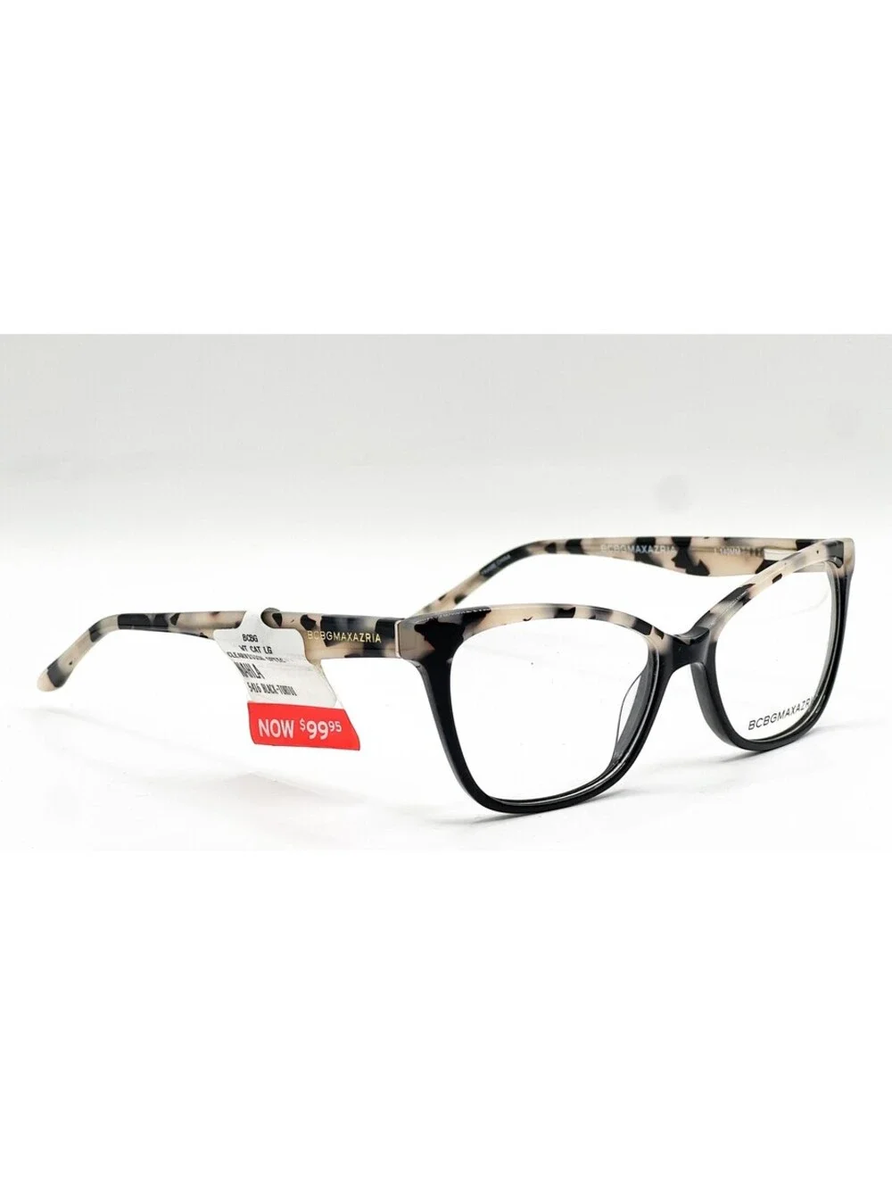 Bcbgmaxazria Nahla Dark Black Tortoise Authentic Eyeglasses 54-16-140